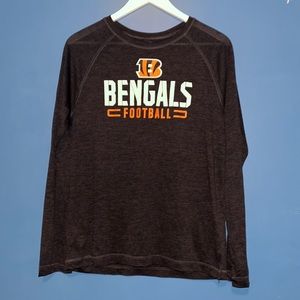 CINCINNATI BENGALS NFL LONG SLEEVE SHIRT